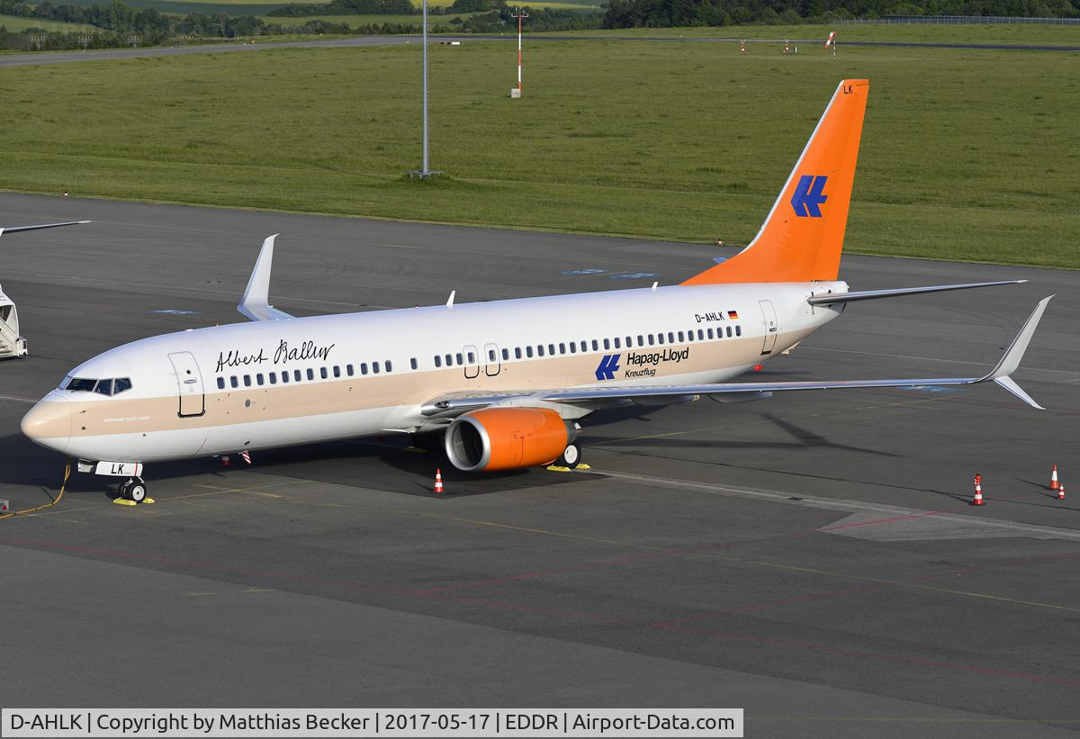 D-AHLK, 2008 Boeing 737-8K5 C/N 35143, D-AHLK