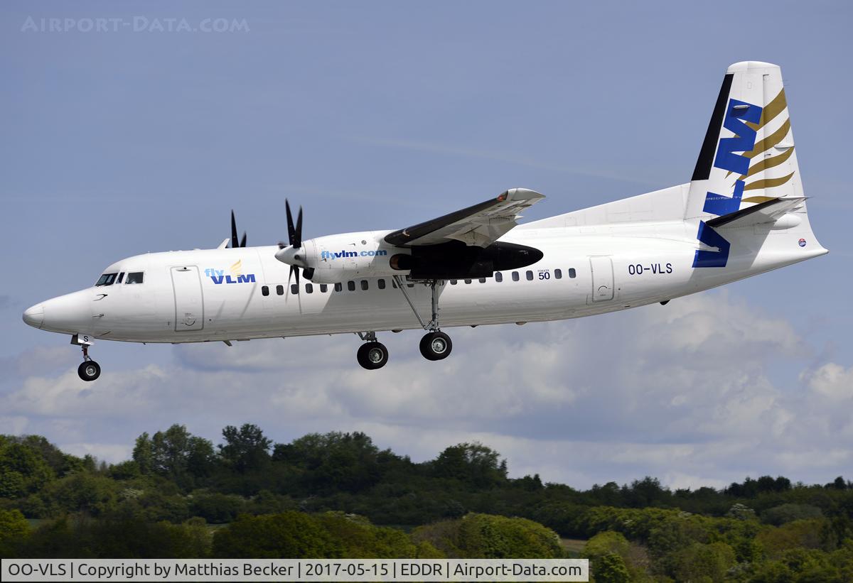 OO-VLS, 1987 Fokker 50 C/N 20109, OO-VLS