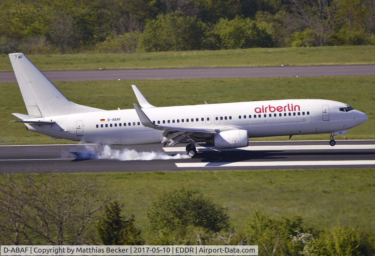 D-ABAF, 2001 Boeing 737-86J C/N 30878, D-ABAF