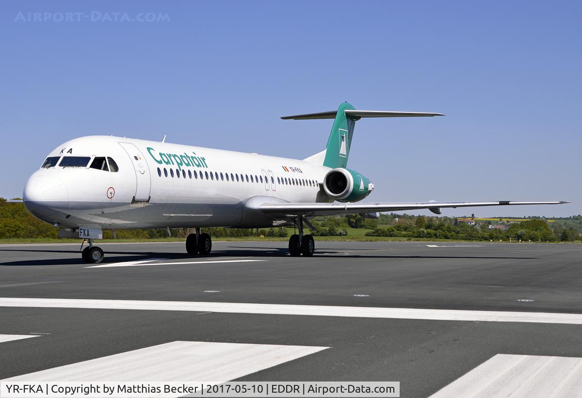 YR-FKA, 1991 Fokker 100 (F-28-0100) C/N 11340, YR-FKA