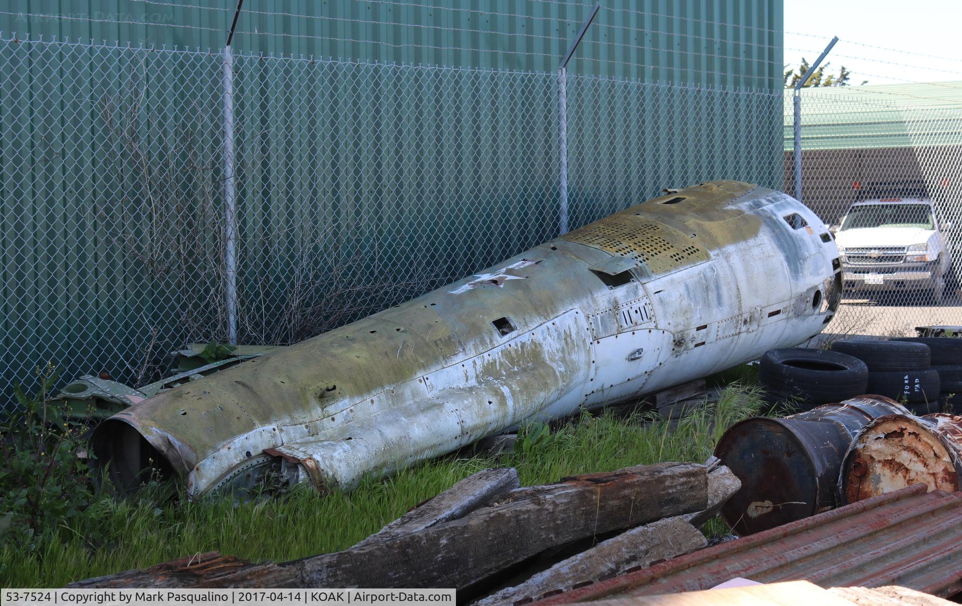 53-7524, 1953 Republic RF-84F-35-RE Thunderflash C/N XXXX, Republic RF-84F