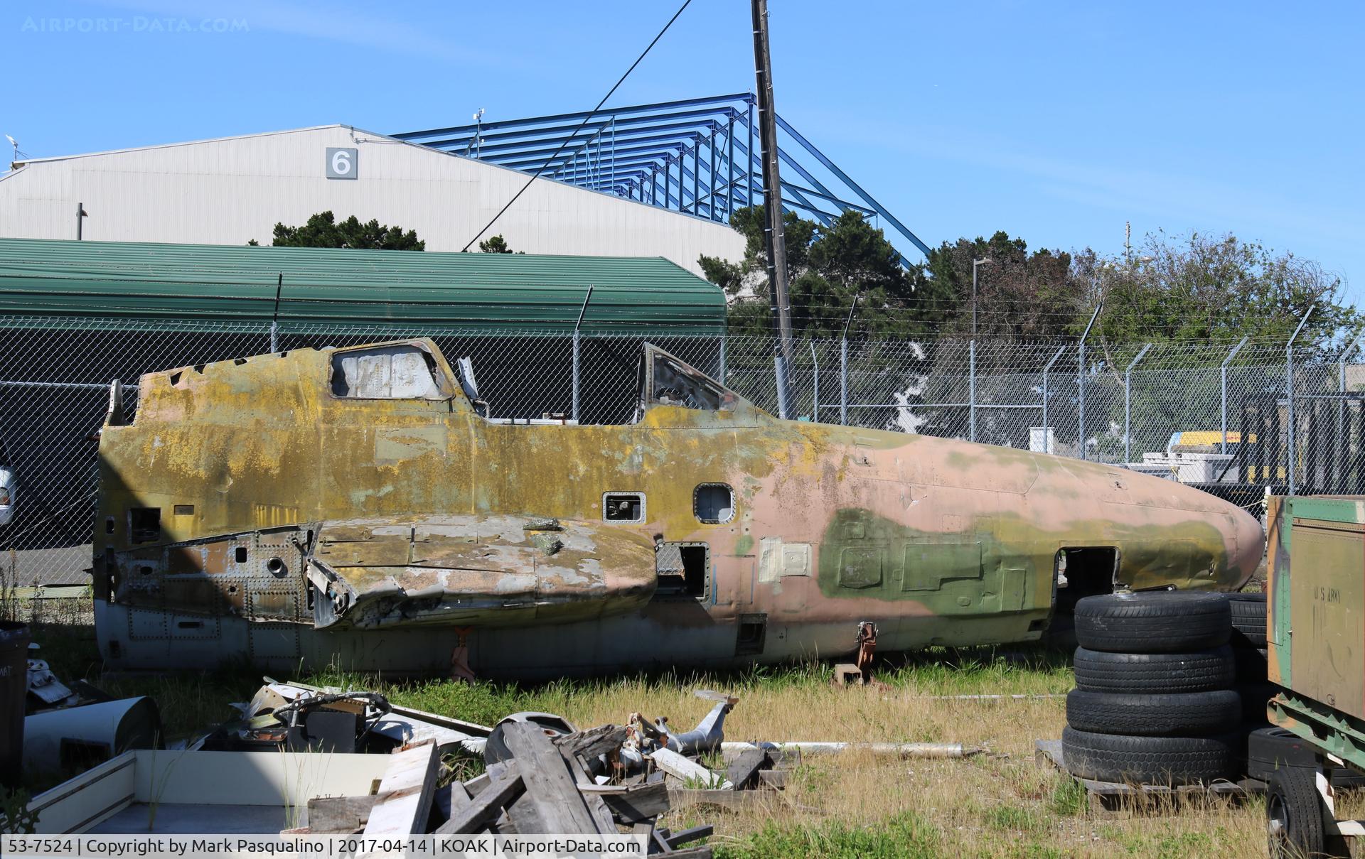 53-7524, 1953 Republic RF-84F-35-RE Thunderflash C/N XXXX, Republic RF-84F