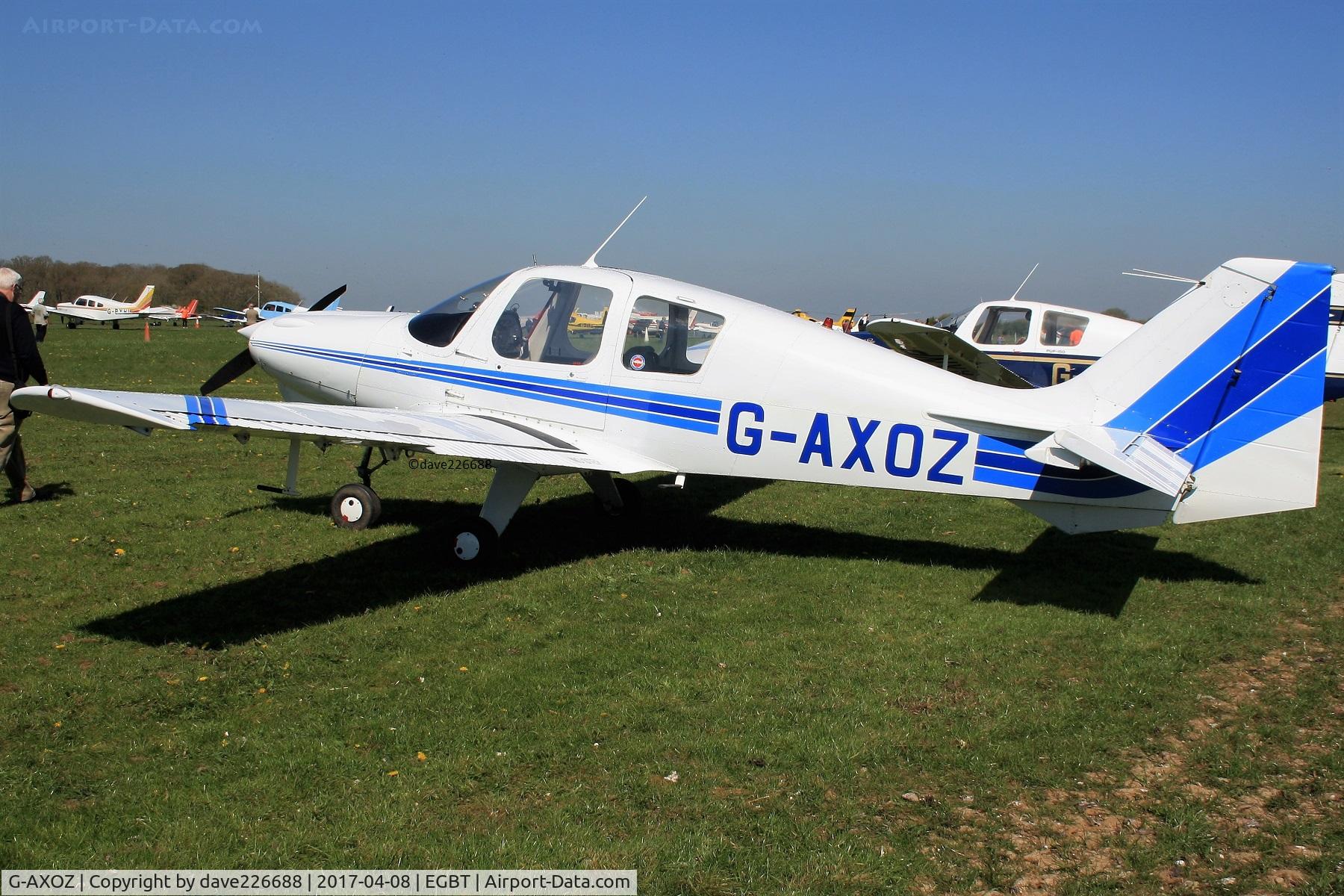 G-AXOZ, 1969 Beagle B-121 Pup Series 1 (Pup 100) C/N B121-115, G AXOZ at the Beagle 50th meeting - Turweston