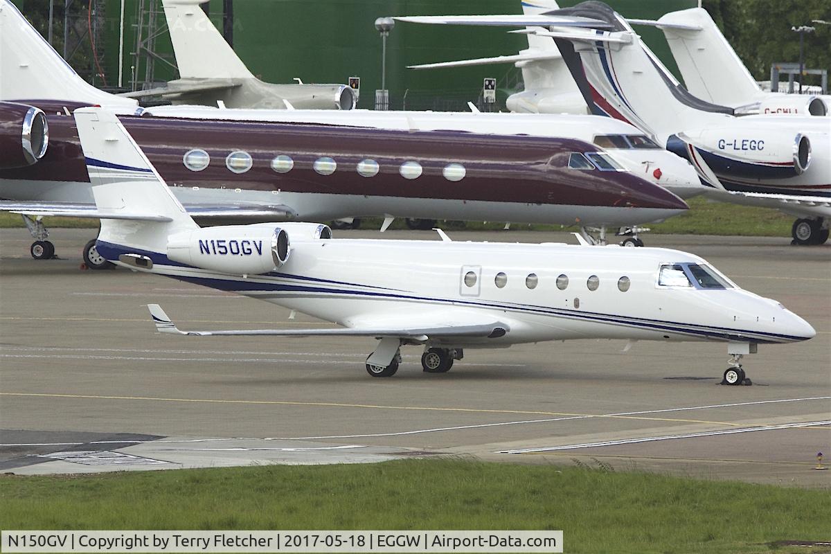 N150GV, Israel Aerospace Industries Gulfstream G150 C/N 260, At Luton Airport