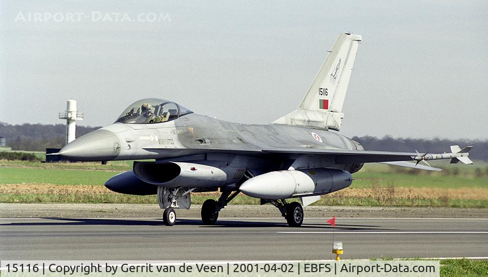 15116, General Dynamics F-16AM Fighting Falcon C/N AA-16, Taxiing out for another TLP-mission