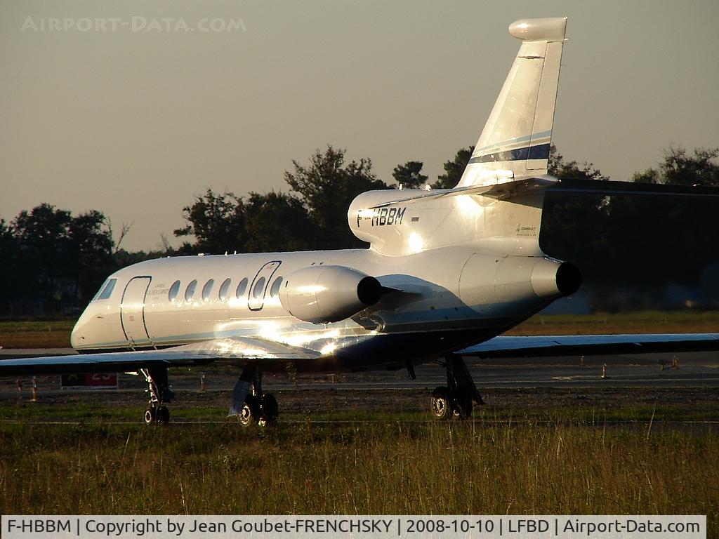 F-HBBM, 1980 Dassault Falcon 50 C/N 016, operating for Bernard Magrez (Dassault Aviation)