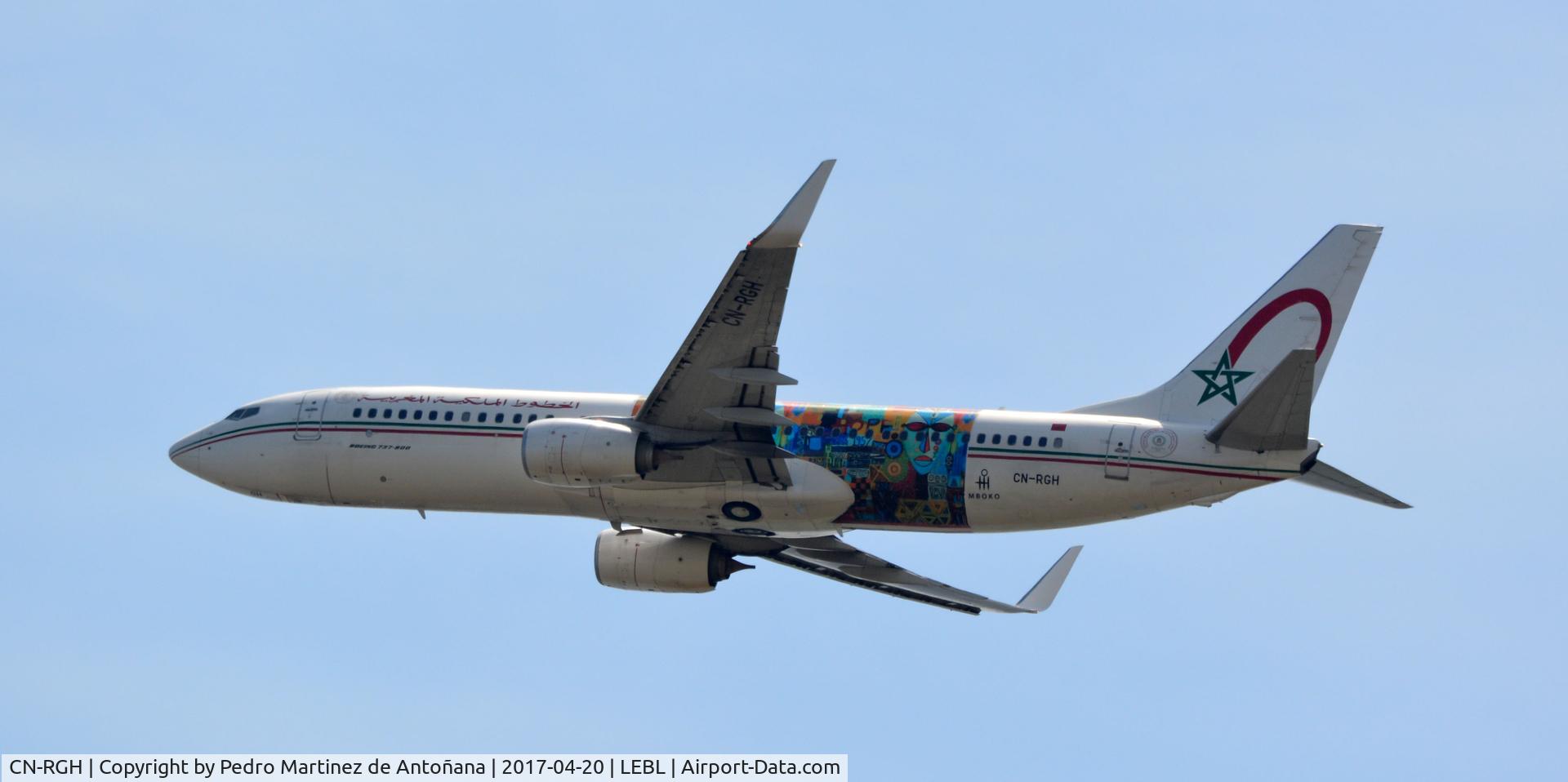 CN-RGH, 2011 Boeing 737-86N C/N 36828 3850, El Prat  -  Barcelona  -  España