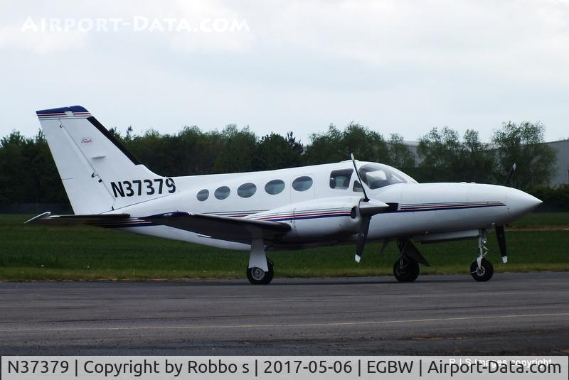 N37379, 1979 Cessna 421C Golden Eagle C/N 421C0654, N37379 seen at Wellesbourne Mountford Airfield.