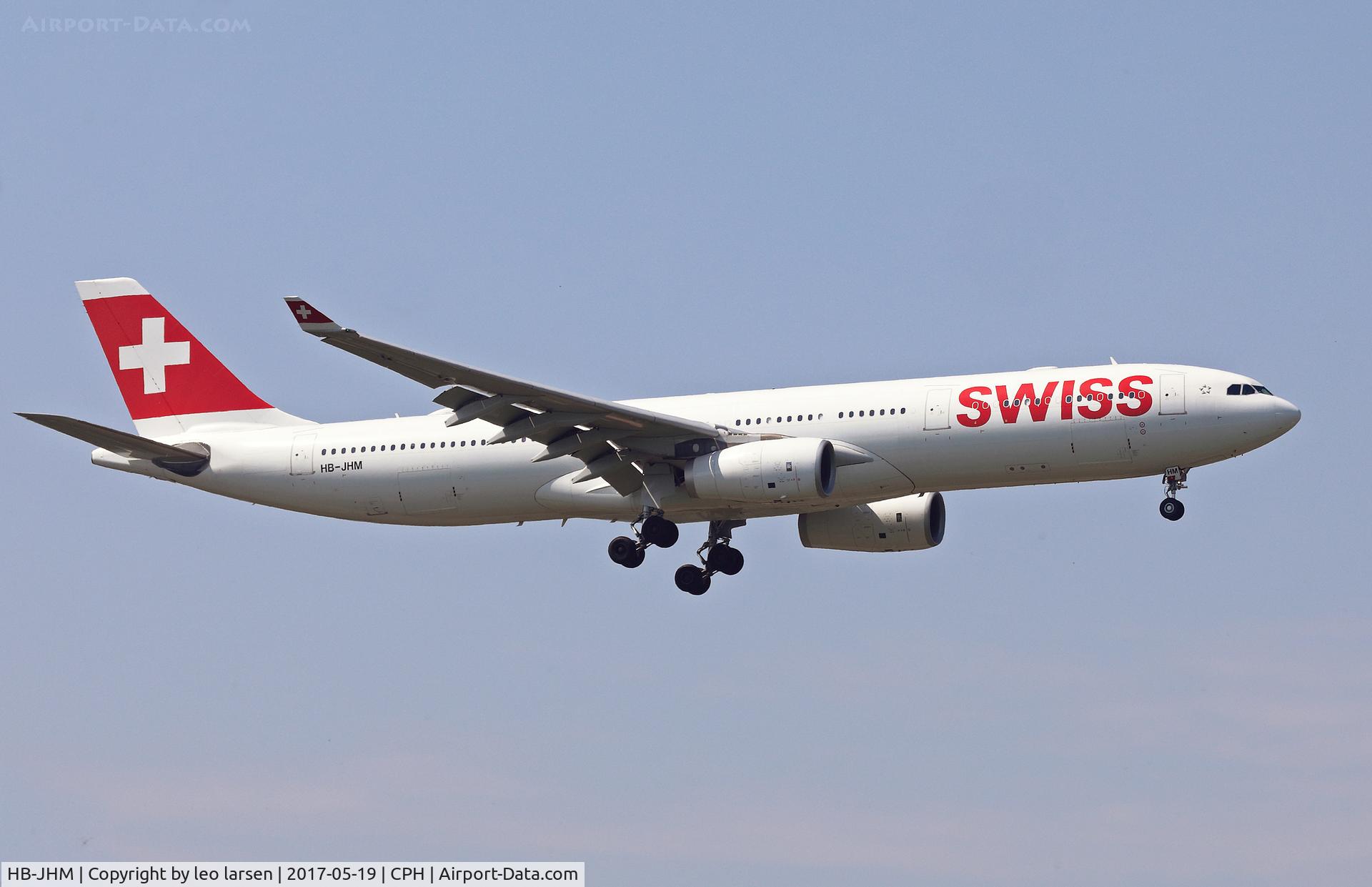 HB-JHM, 2012 Airbus A330-343X C/N 1355, Copenhagen 19.5.2017