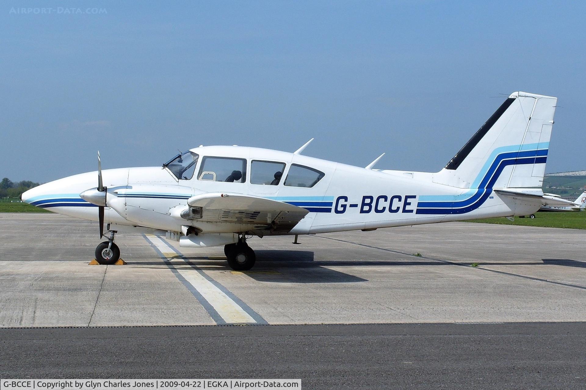G-BCCE, 1973 Piper PA-23-250 Aztec E C/N 27-7405282, Previously N40544. Owned by Golf Charlie Echo Ltd.