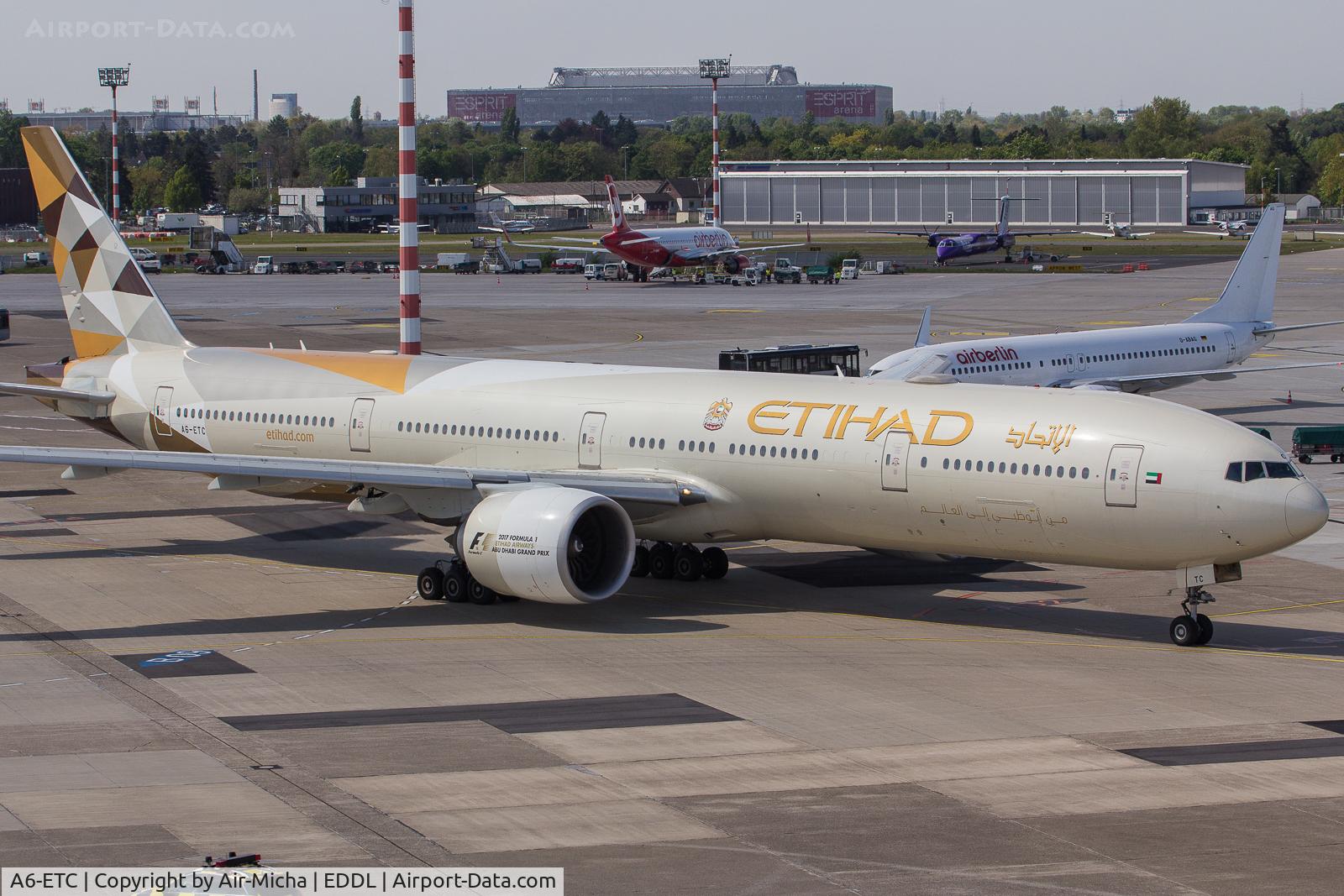 A6-ETC, 2005 Boeing 777-3FX/ER C/N 34599, Etihad Airways