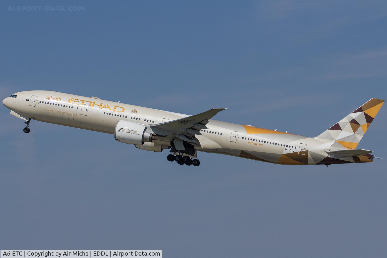 A6-ETC, 2005 Boeing 777-3FX/ER C/N 34599, Etihad Airways