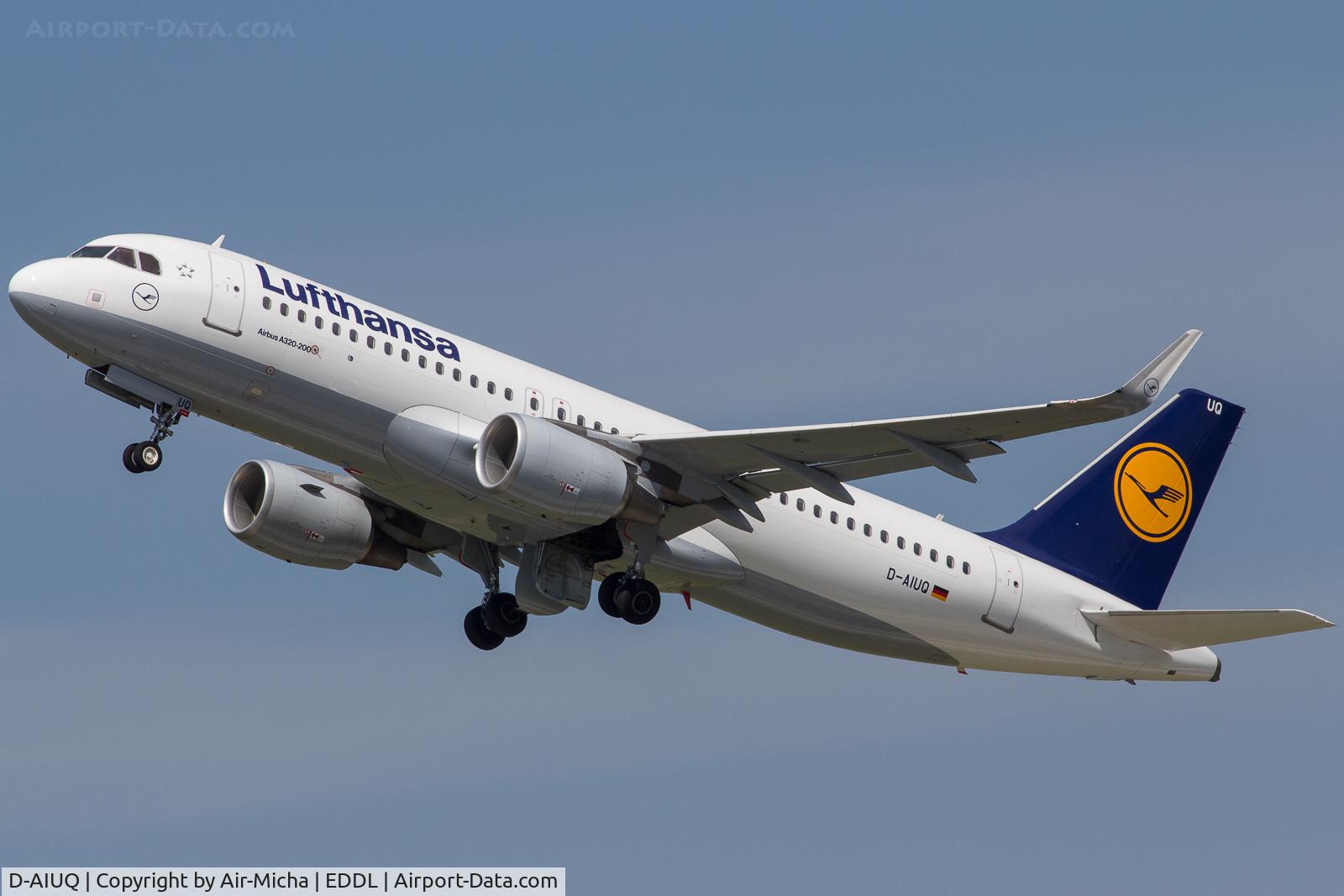 D-AIUQ, 2016 Airbus A320-214 C/N 6947, Lufthansa