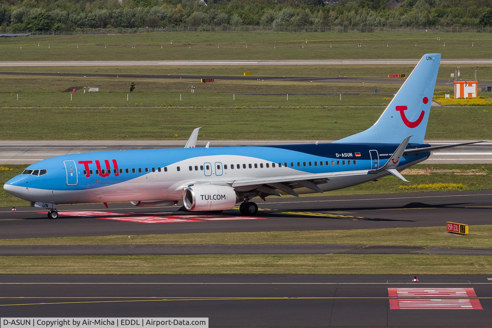 D-ASUN, 2005 Boeing 737-8BK C/N 33023, TUIfly