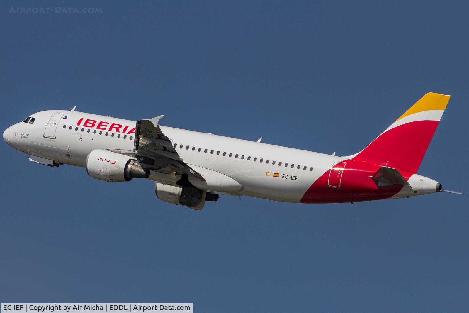 EC-IEF, 2001 Airbus A320-214 C/N 1655, Iberia