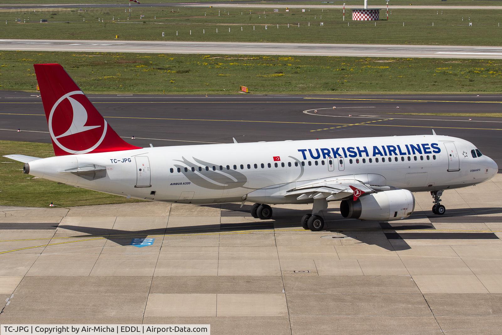 TC-JPG, 2007 Airbus A320-232 C/N 3010, Turkish Airlines