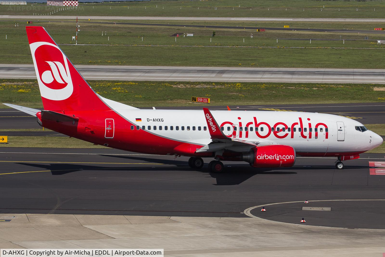 D-AHXG, 2008 Boeing 737-7K5 C/N 35140, Air Berlin