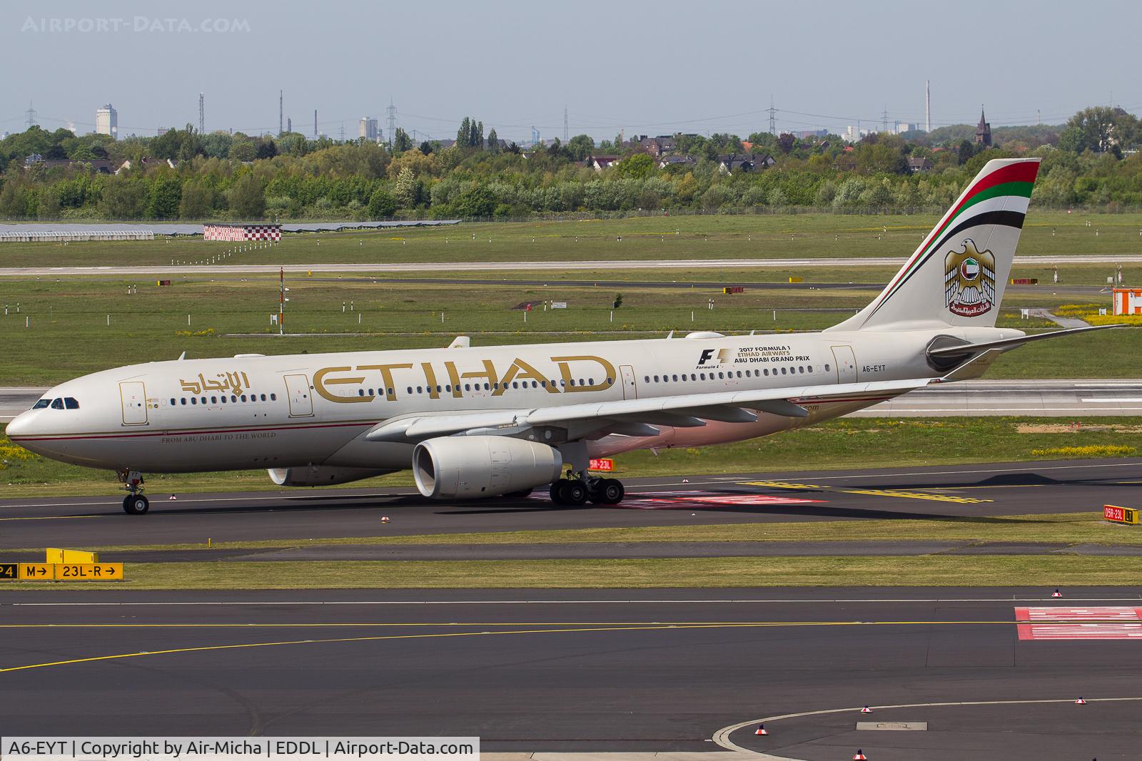 A6-EYT, 2013 Airbus A330-243 C/N 1486, Etihad Airways