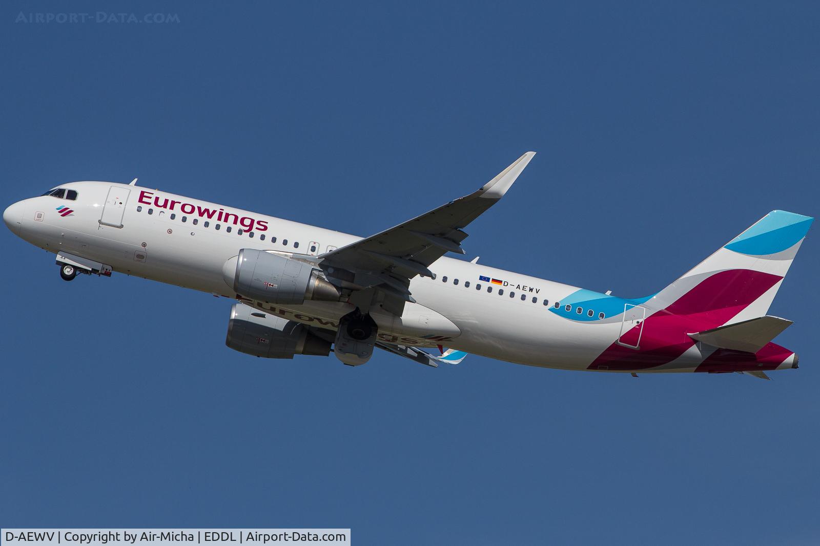 D-AEWV, 2017 Airbus A320-214 C/N 7545, Eurowings