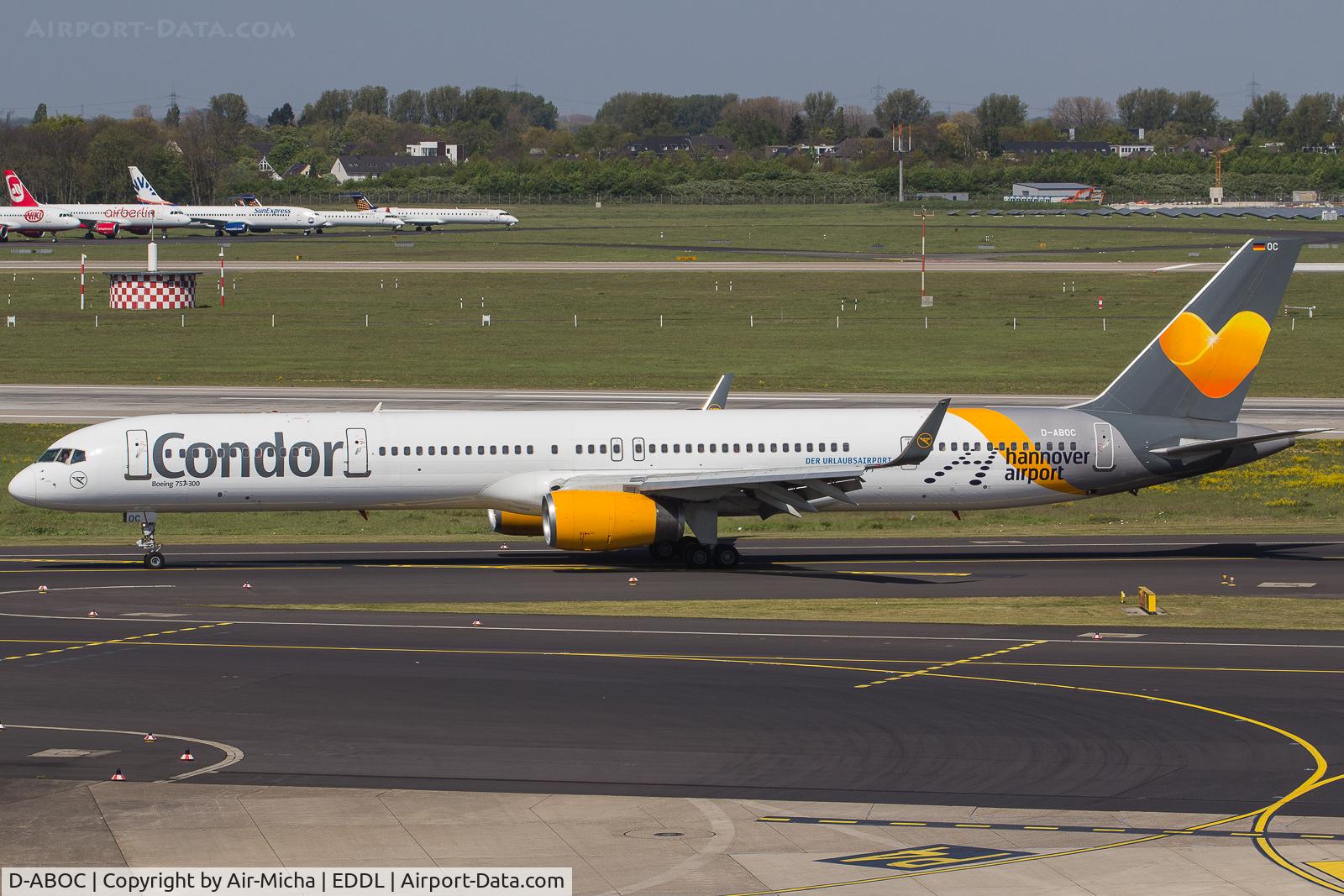 D-ABOC, 1998 Boeing 757-330 C/N 29015, Condor
