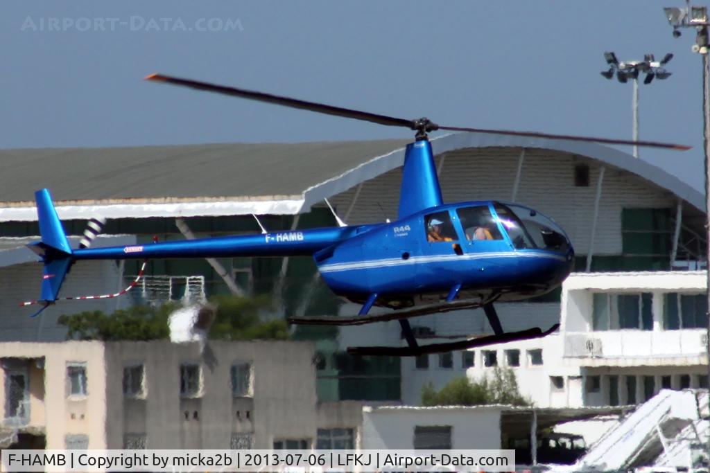 F-HAMB, 2000 Robinson R44 C/N 0943, Landing