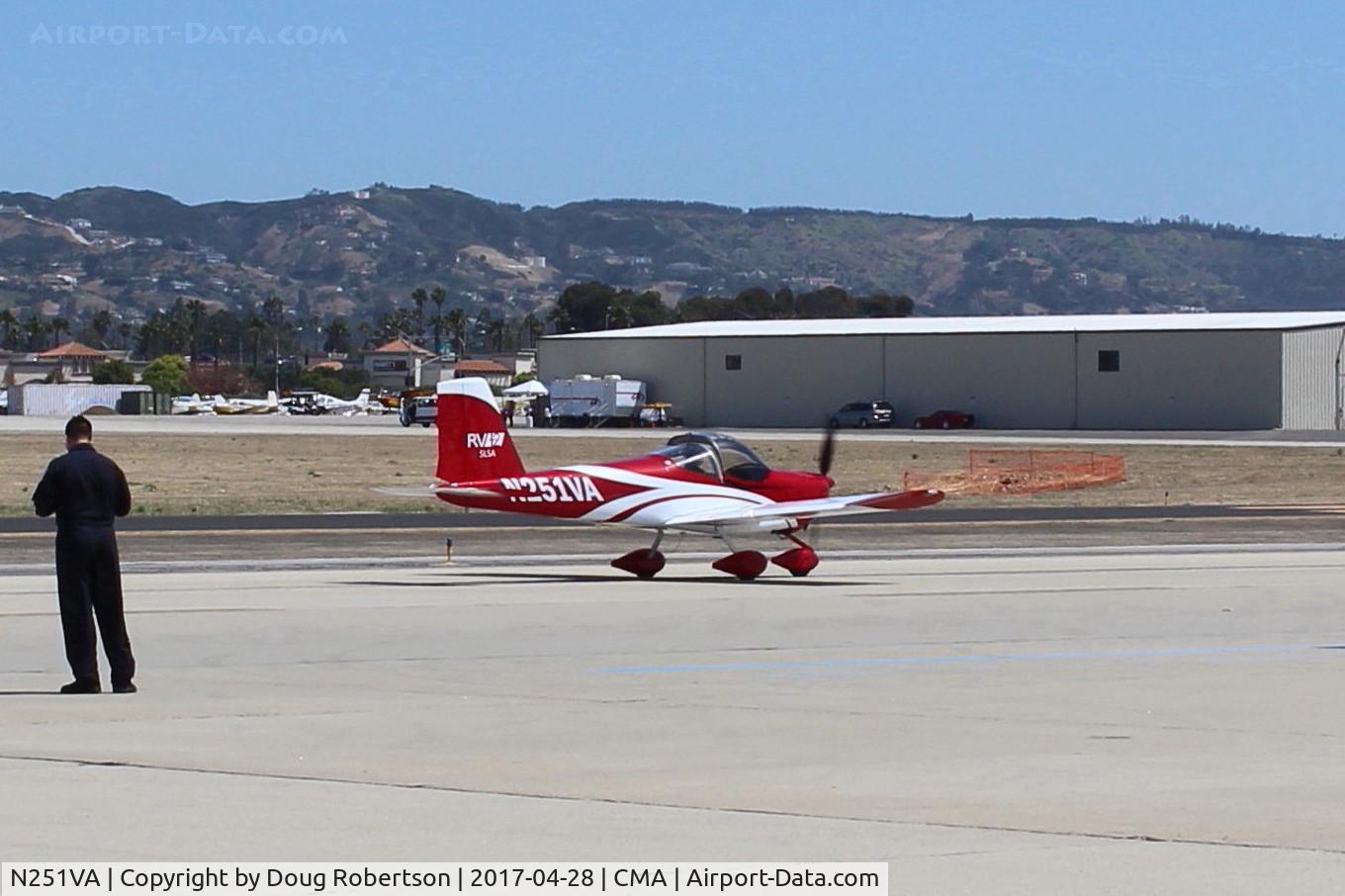 N251VA, 2014 Vans RV-12 C/N 12026, 2014 Van's RV-12 S-LSA, taxi at AOPA FLY-IN. Aircraft is FOR SALE