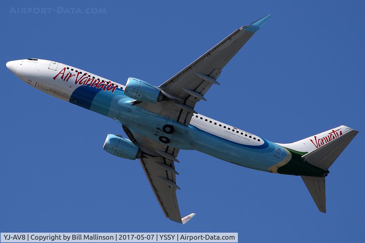 YJ-AV8, 2016 Boeing 737-8SH C/N 42052, AWAY FROM 34R