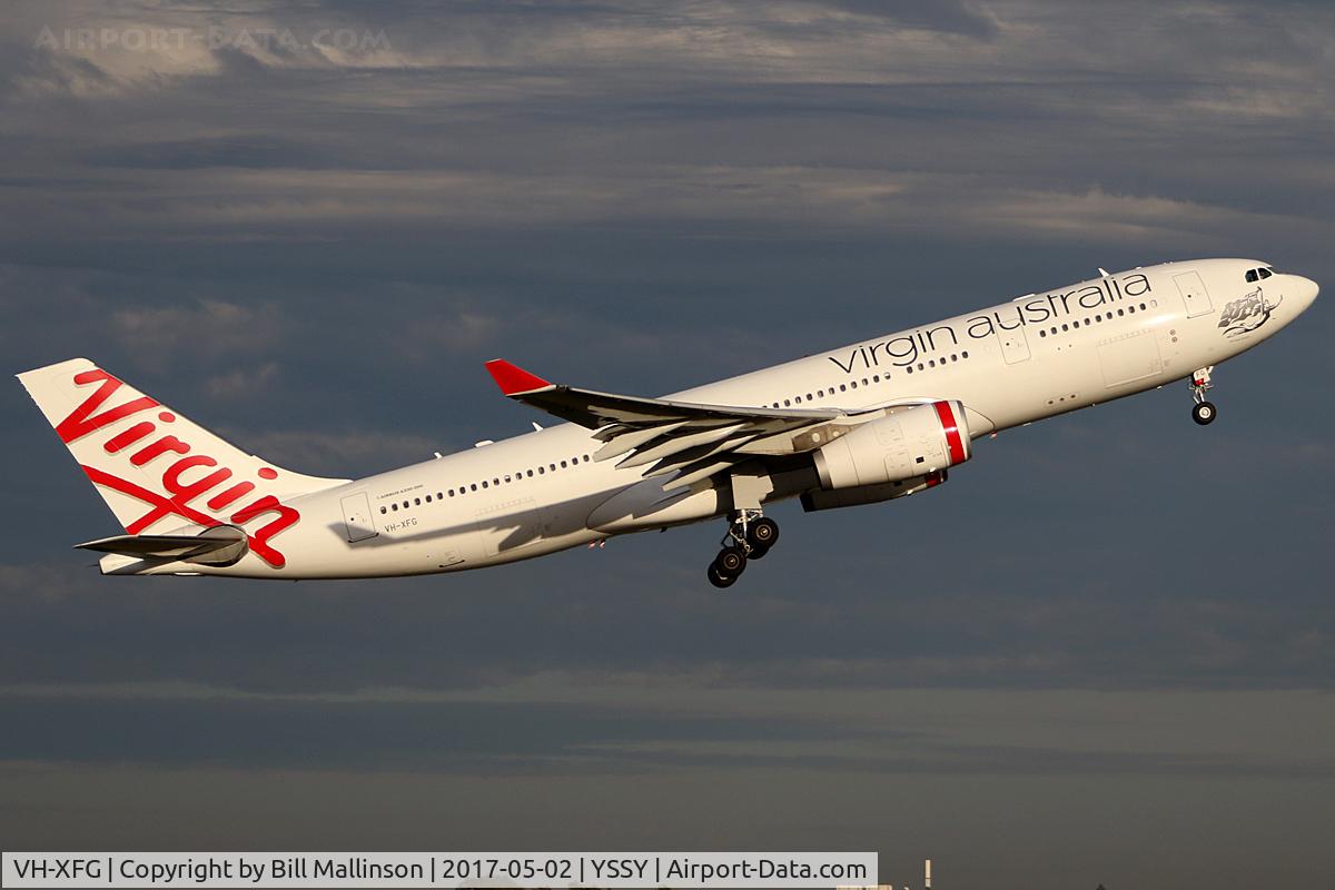 VH-XFG, 2013 Airbus A330-243 C/N 1407, UP FROM 34L