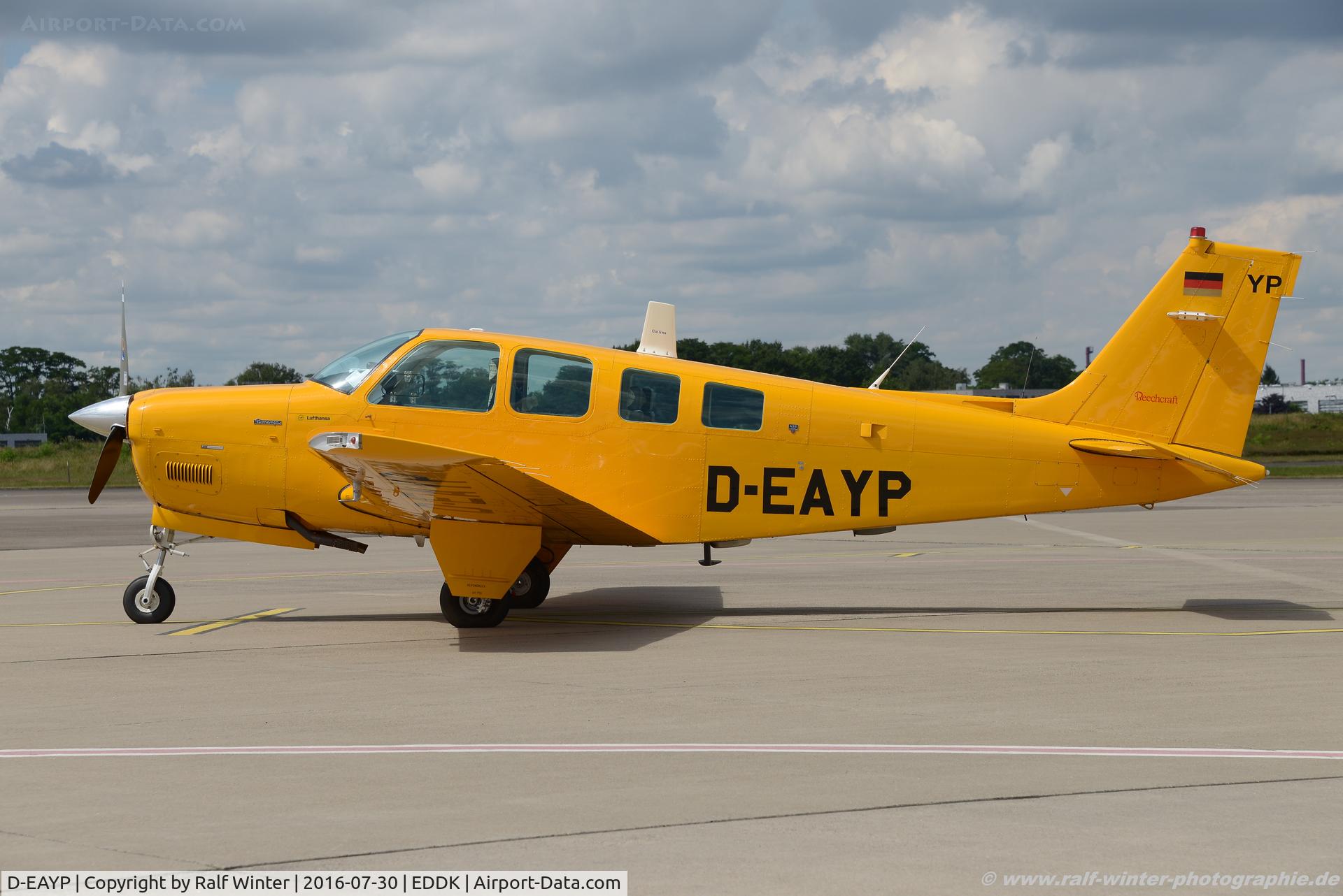 D-EAYP, Beech A36 Bonanza 36 C/N E-2656, Beech A36AT Bonanza - Private - E-2656 - D-EAYP - 30.07.2016 - CGN