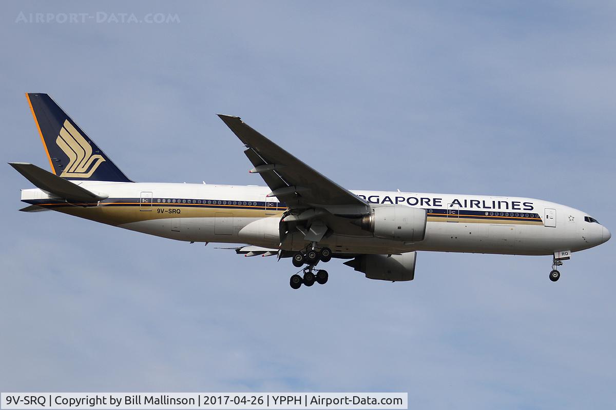 9V-SRQ, 2003 Boeing 777-212/ER C/N 33371, FINALS