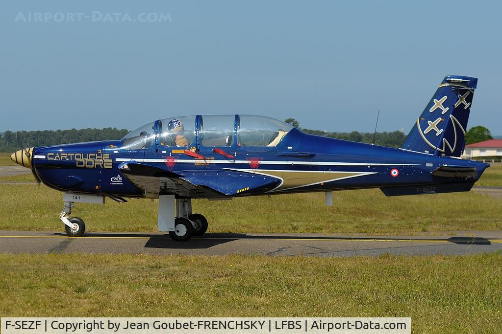 F-SEZF, Socata TB-30 Epsilon C/N 141, EPAA 315 - Cartouche Doré