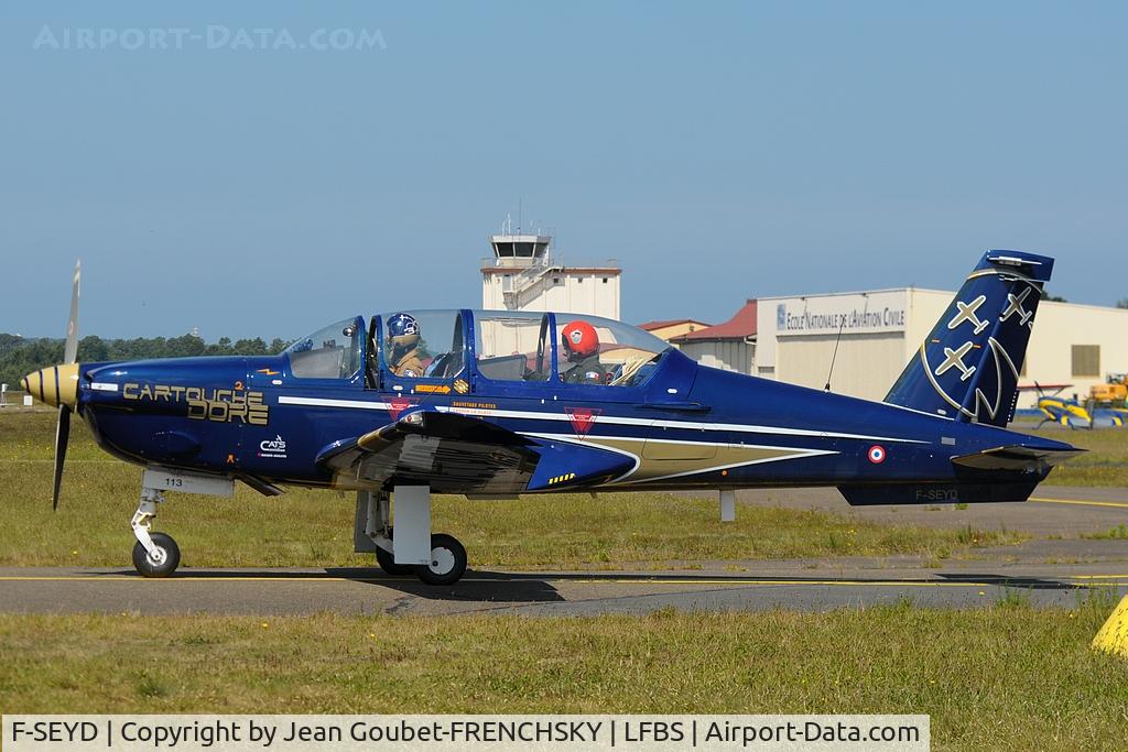 F-SEYD, Socata TB-30 Epsilon C/N 113, EPAA 315 - Cartouche Doré
