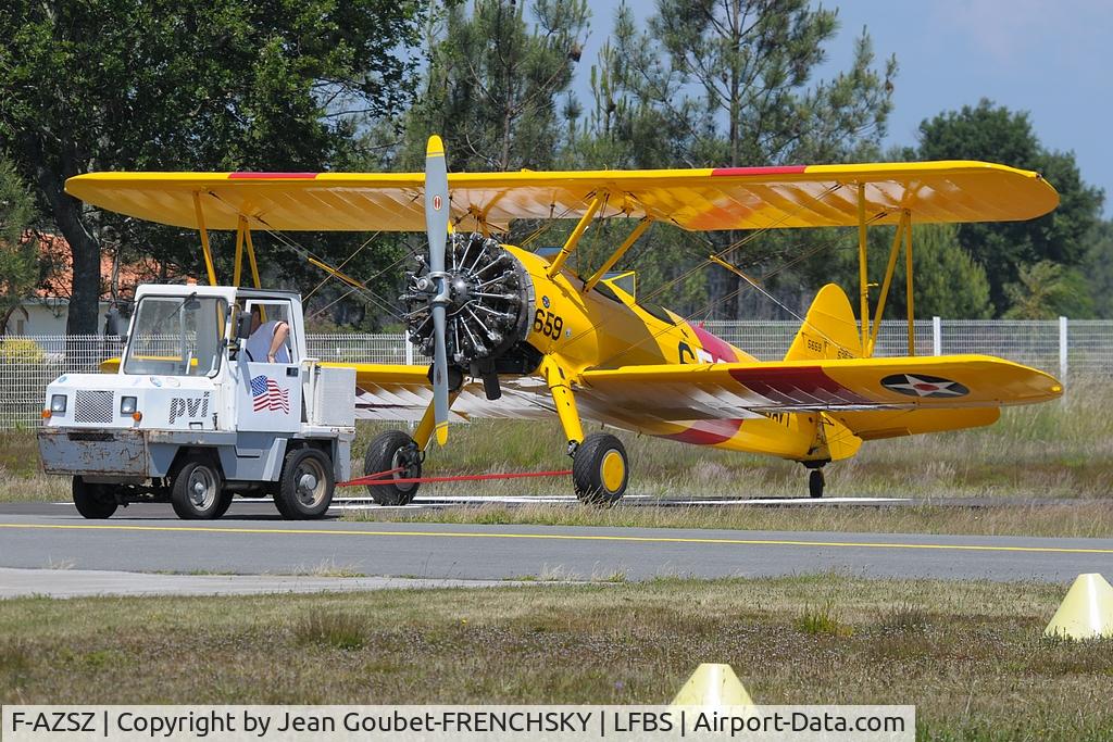 F-AZSZ, Boeing E75 C/N 75-5659, BOEING-STEARMAN PT13D KAYDET