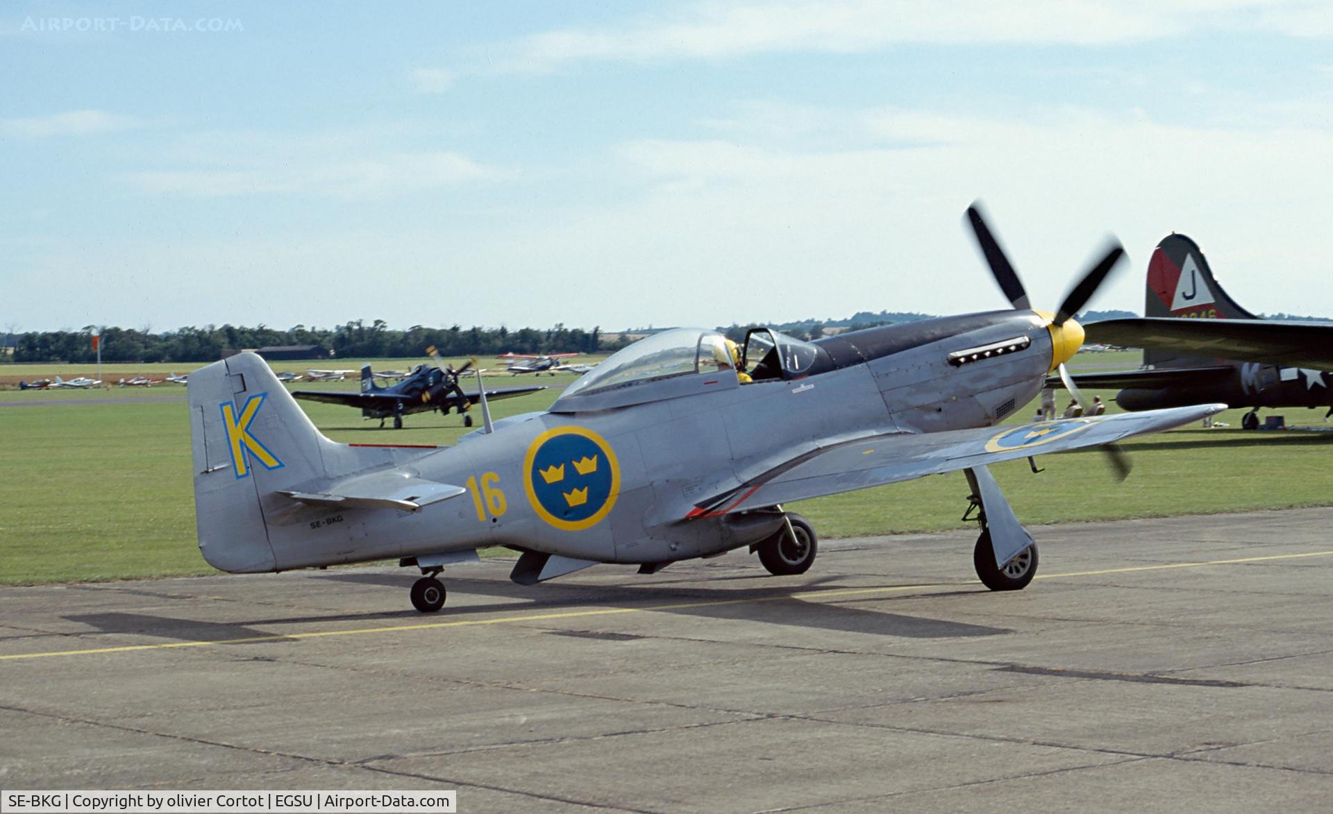 SE-BKG, 1944 North American P-51D Mustang C/N 122-31590 (44-63864), Duxford 99
