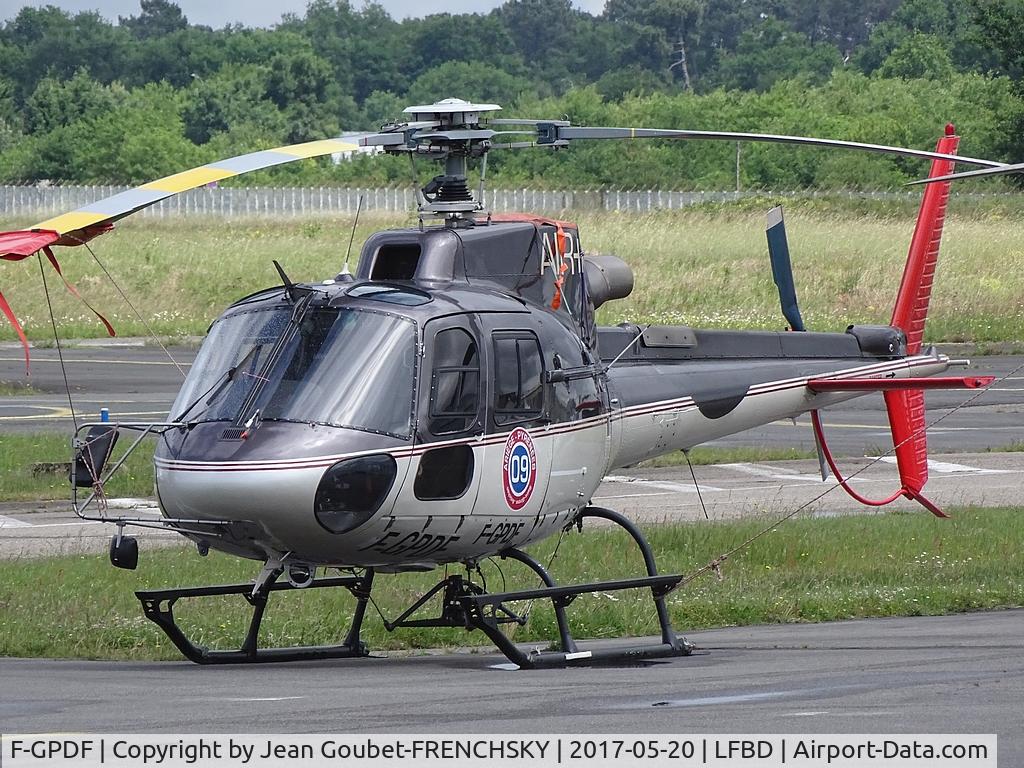 F-GPDF, Eurocopter AS-350B-3 Ecureuil Ecureuil C/N 3290, AIR +