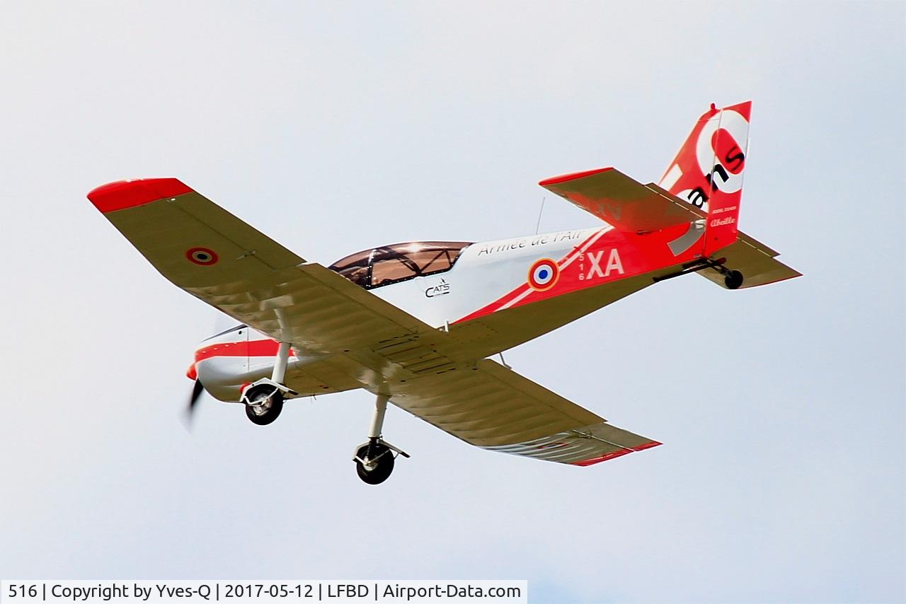 516, Jodel D-140R Abeille C/N 516, Jodel D 140 R Abeille, On final rwy 23, Bordeaux-Mérignac Air Base 106 (LFBD-BOD) Open day 2017