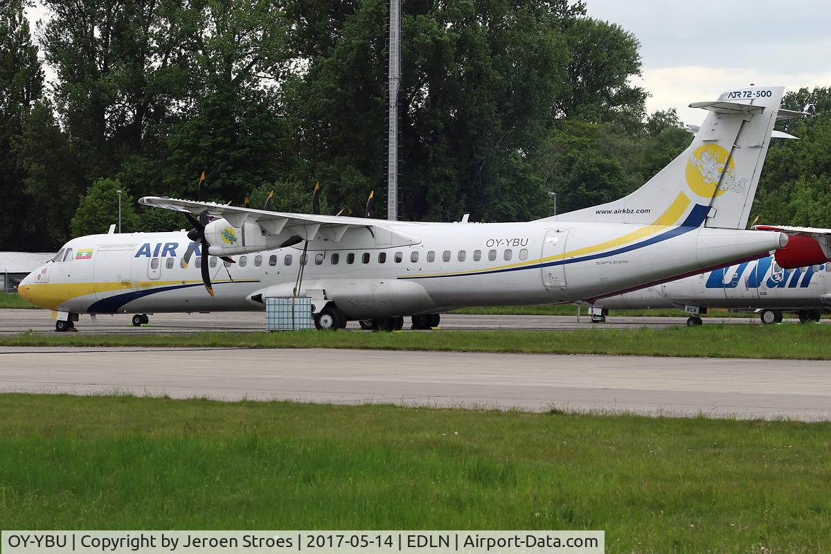 OY-YBU, 1998 ATR 72-500 (72-212A) C/N 541, edln