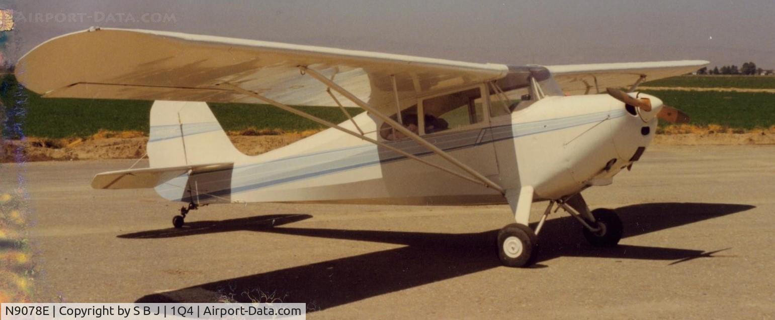 N9078E, 1946 Aeronca 11AC Chief C/N 11AC-710, 78E on one of many stops at New J.