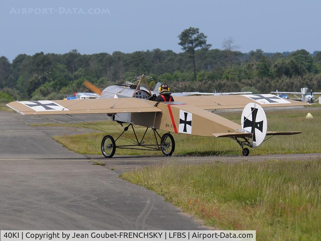 40KI, Fokker E01 C/N 0000040, for sale € 30,000  VAT free