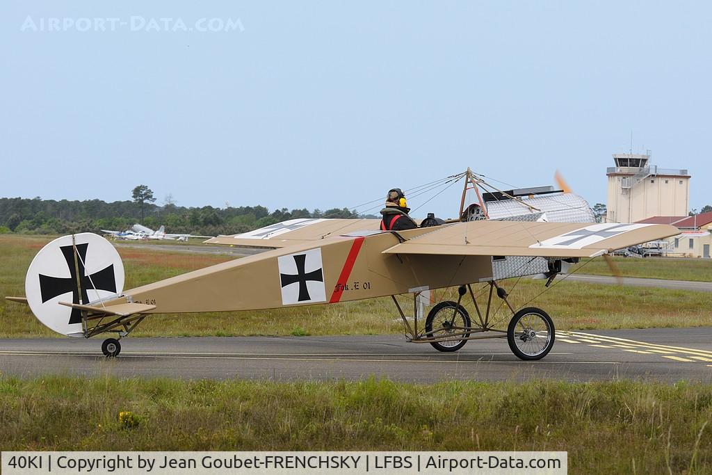 40KI, Fokker E01 C/N 0000040, for sale € 30,000 VAT free