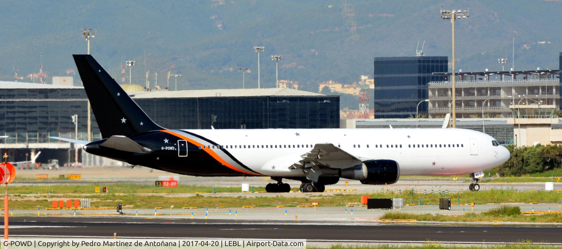 G-POWD, 2003 Boeing 767-36N/ER C/N 30847, El Prat  -  Barcelona  -  España