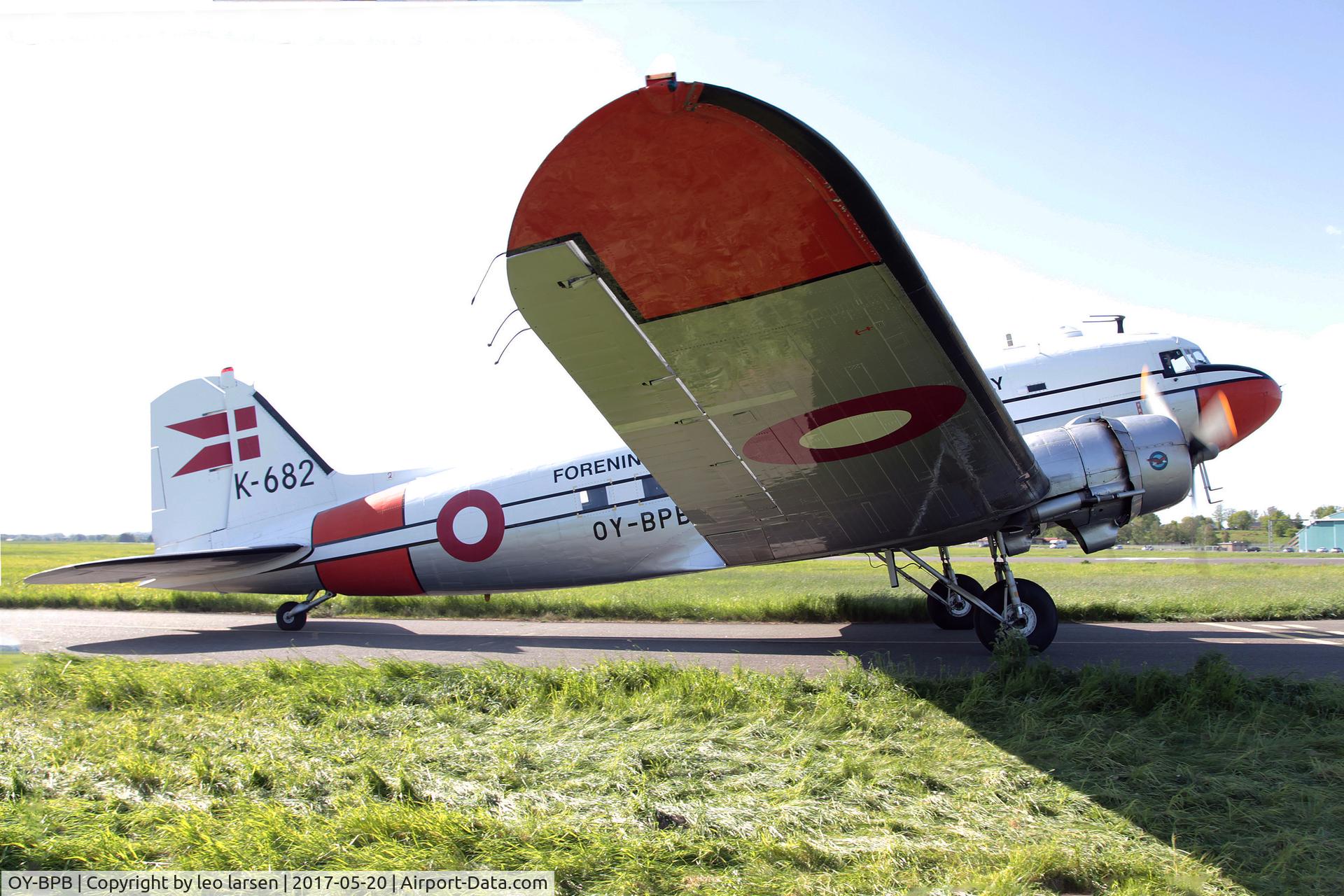 OY-BPB, 1943 Douglas C-47A-85-DL (DC-3A) Skytrain C/N 20019, FSN Værløse 20.5.2017