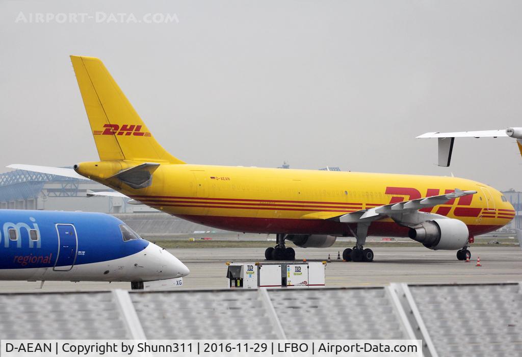 D-AEAN, 1993 Airbus A300B4-622R(F) C/N 703, Parked at the Cargo apron...