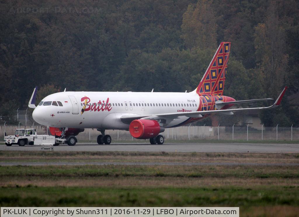PK-LUK, 2016 Airbus A320-214 C/N 7365, Ready for delivery...