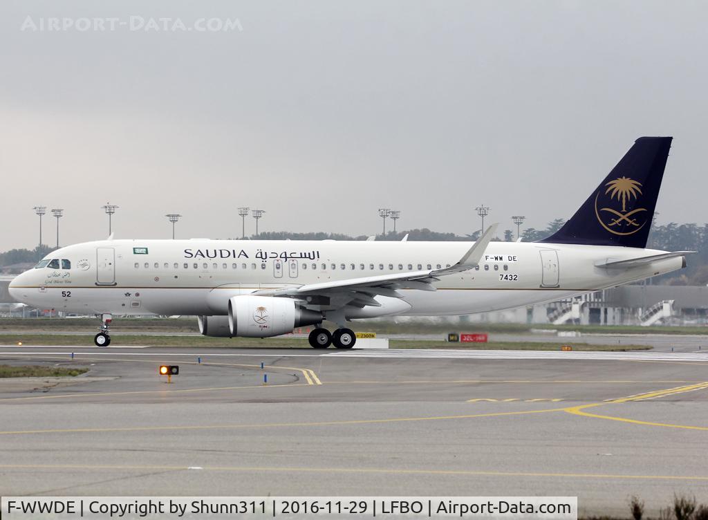 F-WWDE, 2016 Airbus A320-214 C/N 7432, C/n 7432 - To be HZ-AS52