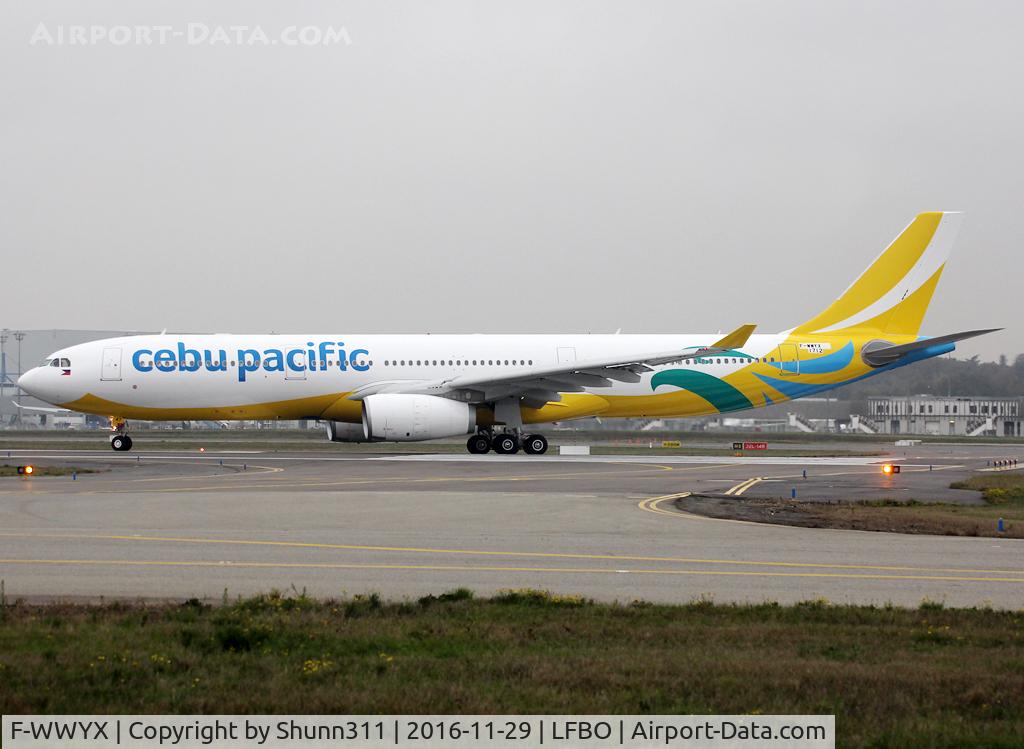 F-WWYX, 2016 Airbus A330-343 C/N 1712, C/n 1712 - To be RP-C3347