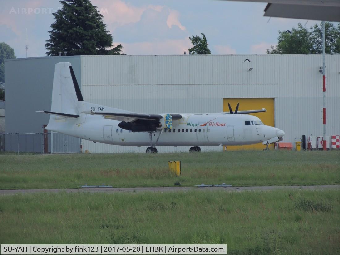 SU-YAH, 1988 Fokker 50 C/N 20123, FOKKKER 50 NIGER AIRLINES