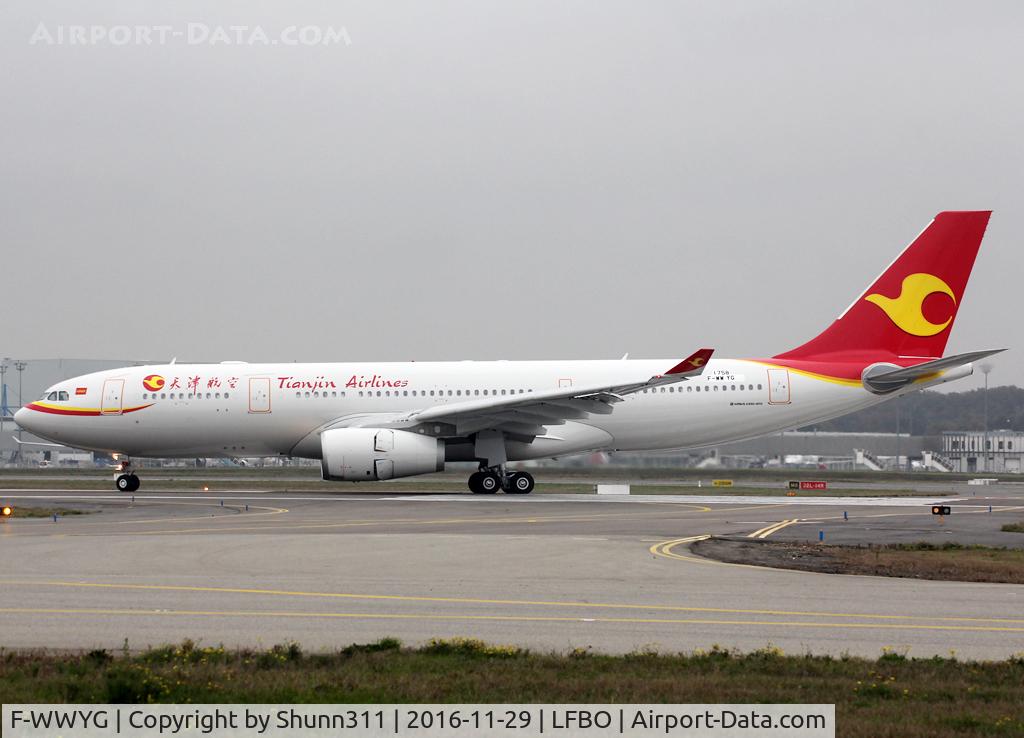 F-WWYG, 2016 Airbus A330-243 C/N 1758, C/n 1758 - To be B-8659