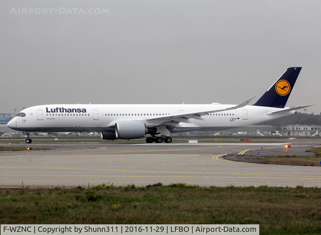 F-WZNC, 2016 Airbus A350-941 C/N 074, C/n 0074 - To be D-AIXA