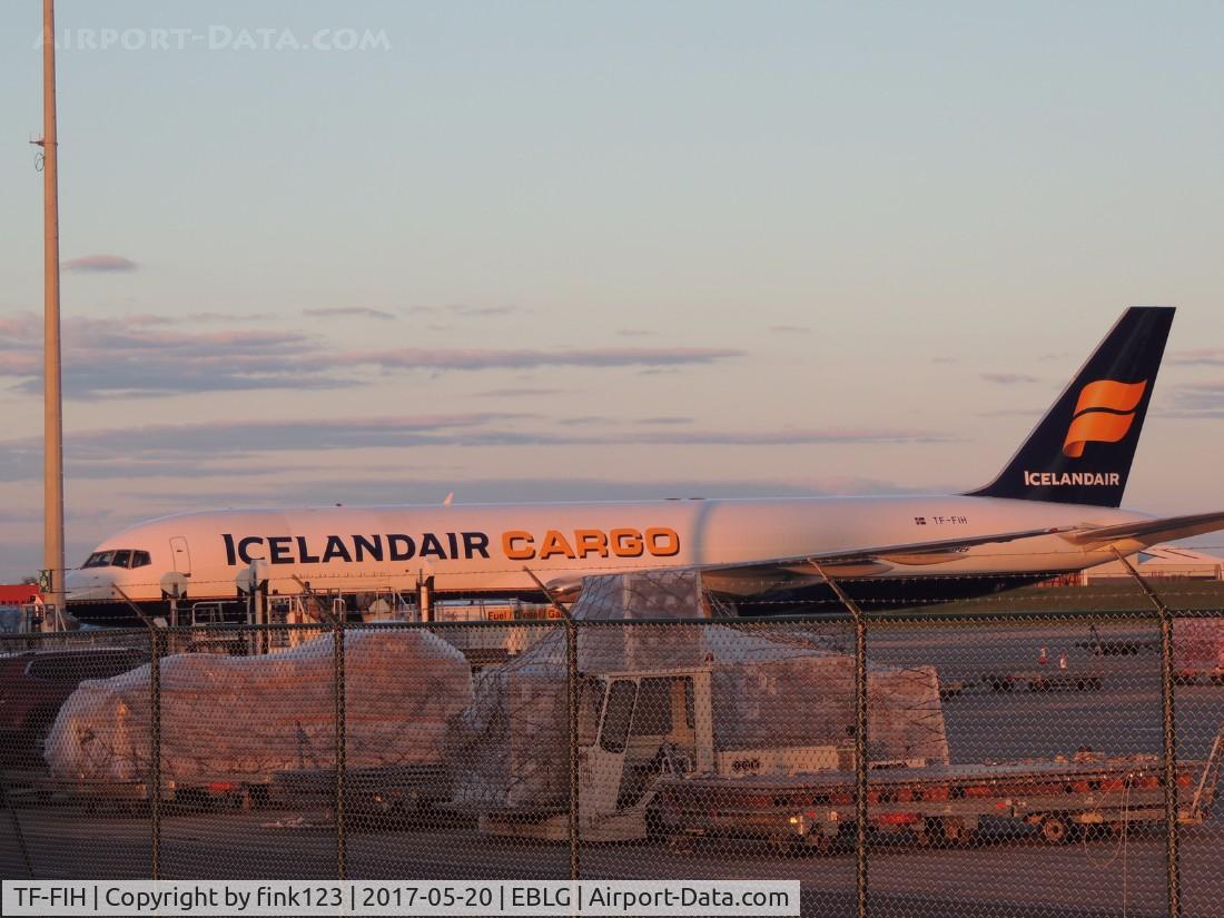 TF-FIH, 1990 Boeing 757-208/PCF C/N 24739, ICELANDAIR AT LIEGE